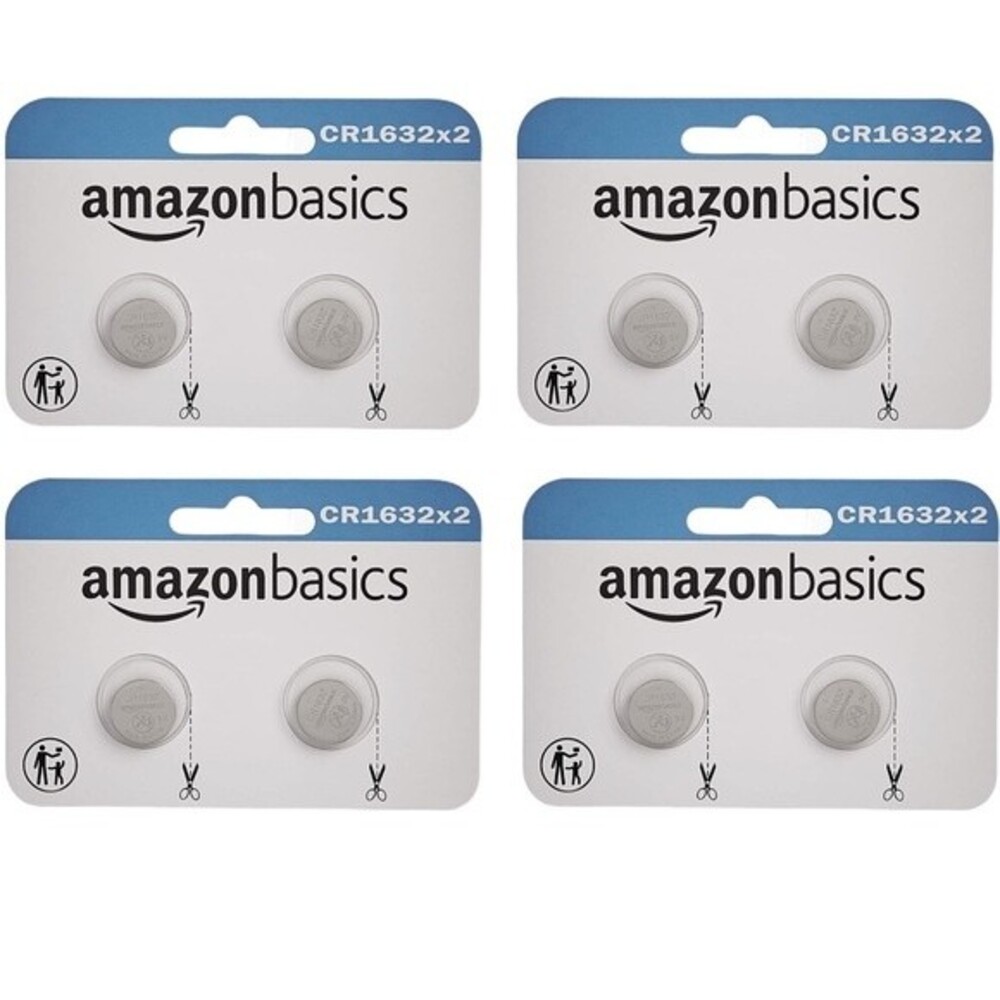 CR1632 Lithium Coin Cell Battery 3 Volt 4 Pk Long Lasting Power Mercury-Free CTB